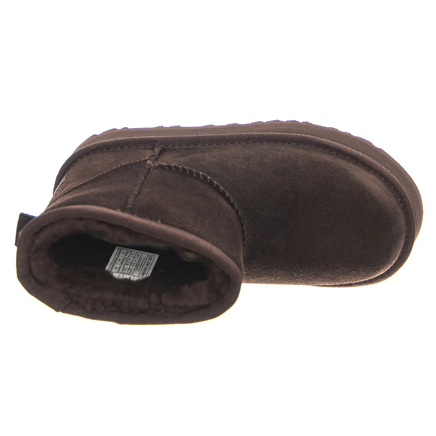 Ugg Mount Hope Fleece Brown - Stivaletti Bambini Marroni    