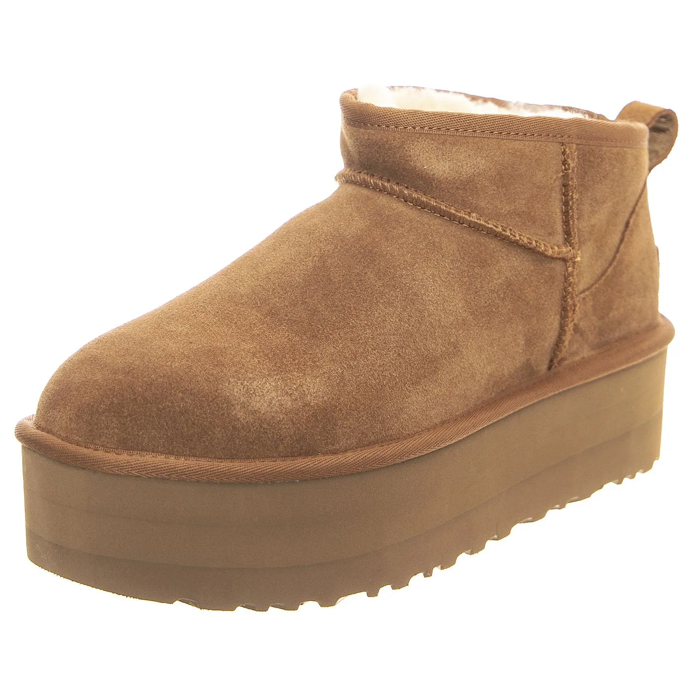 Ugg Mount Hope Fleece Brown - Stivaletti Donna Marroni    