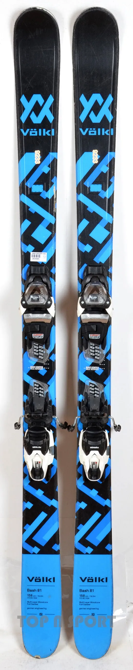 Vlkl BASH 81 - skis d'occasion